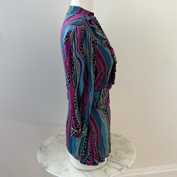 T~Bags Los Angeles long sleeve top. XS - Picture 4 of 12